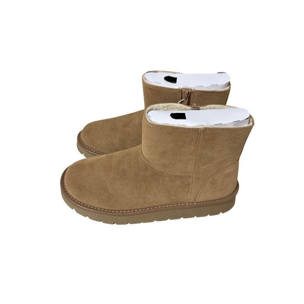 Universal Thread May Ankle Boots Memory Foam Color Tan size 7 NWT